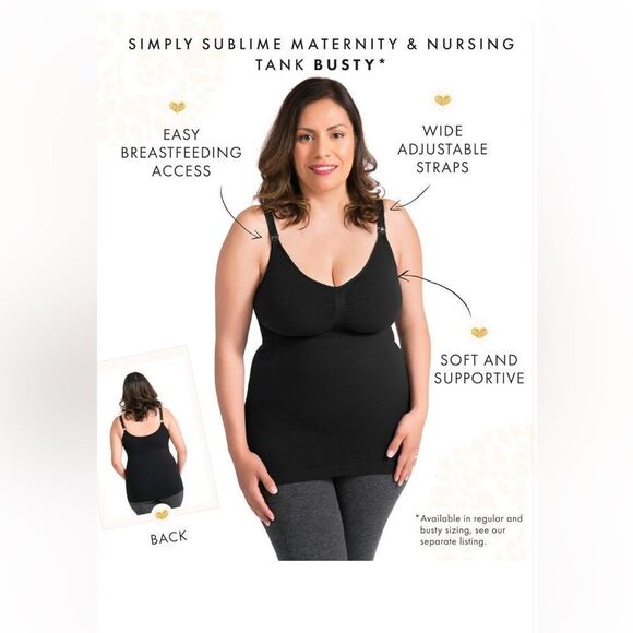 Kindred Bravely nursing tank top EUC SZ M - Picture 3 of 11